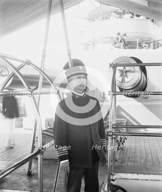 U.S.S. Indiana, Capt. Taylor, 1899. Creator: Unknown.
