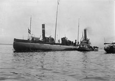 Deutschland - German Submarine at Baltimore, 9-10 July 1916. Creator: Harris & Ewing.