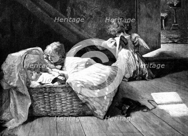 The Angels' Visit, 1898. Creator: Fallscheer und Liederwald.