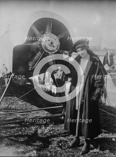 Kath. Stinson in Japan, 1917. Creator: Bain News Service.