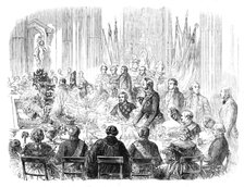 Banquet to Her Majesty's Ministers at the Mansion House, 1857. Creator: Unknown.