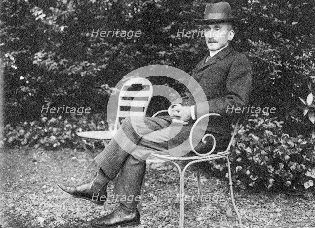 Henri Bergson, French philosopher, 1910. Artist: Unknown