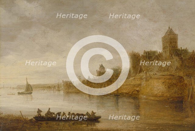 The Medieval Walls of Nijmegen, 1643. Creator: Jan van Goyen.