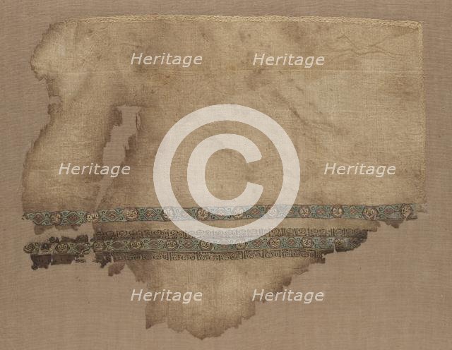 Fragment of a Tiraz, 1050 - 1058. Creator: Unknown.