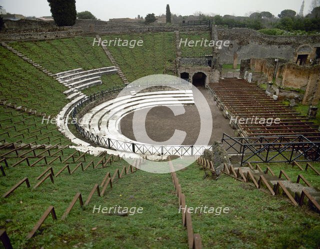 The Great Theatre, Pompeii, Italy, 2nd century (2002).  Creator: LTL.