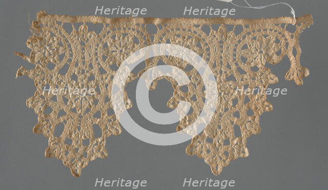 Fragment (Border), Italy, 1625/50. Creator: Unknown.