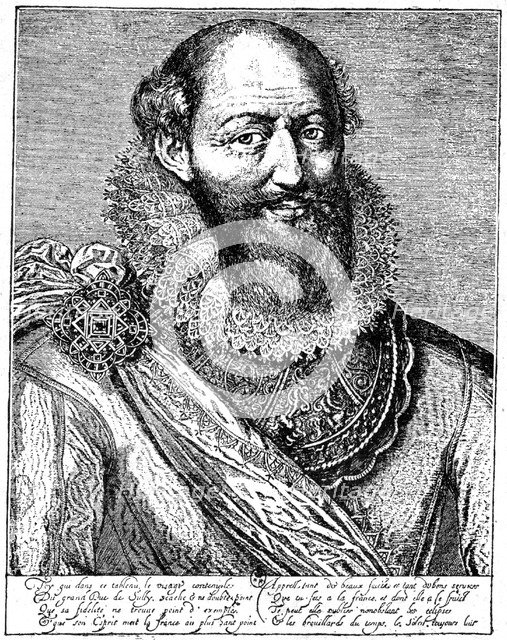 Maximilien de Béthune, duke of Sully, 1898. Artist: Unknown
