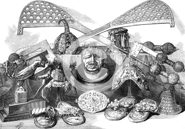 Ashantee golden ornaments and trophies, 1874. Creator: Unknown.
