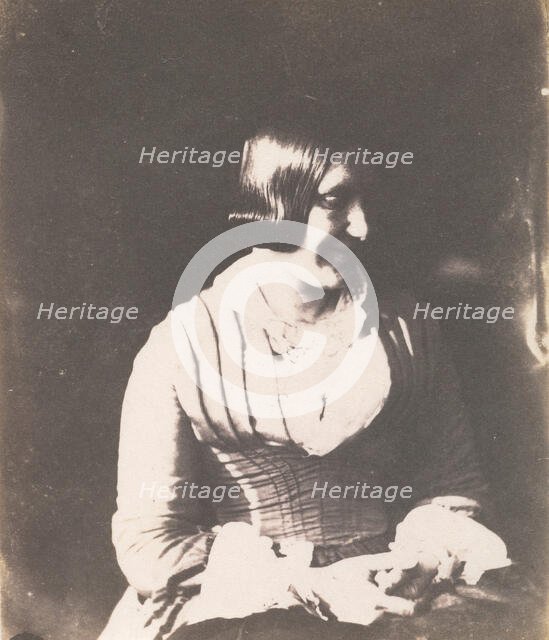 Woman, 1845-50. Creator: Calvert Jones.