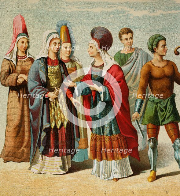 Phoenicians, Iberian Peninsula, Ancient History, (1877).  Creator: Unknown.