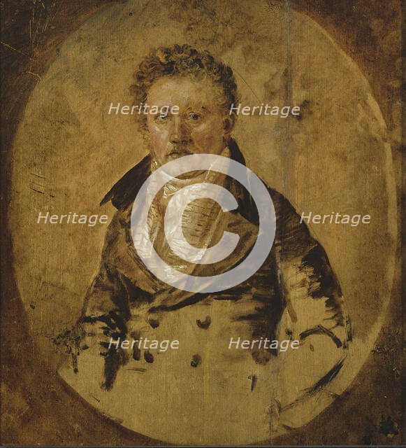 The Customs Officer G. A. Hobin, 1824. Creator: Gustaf Wilhelm Finnberg.