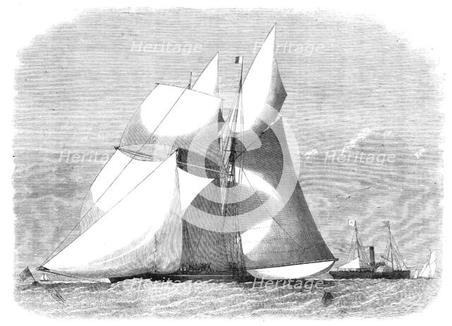 Sailing-match of the Royal London Yacht Club, 1868. Creator: Unknown.