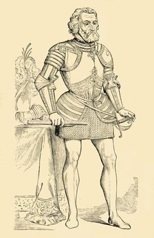 'Hernando Cortes', c1530-1540, (1890).   Creator: Unknown.