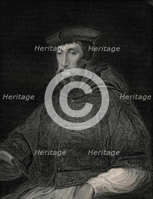 'Cardinal Pole', (early-mid 19th century).  Creator: Henry Thomas Ryall.