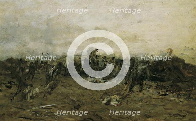 After the Battle, c1850/1860. Creator: August von Pettenkofen.