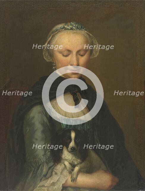 Portrait of Antoinette Métayer, Oldest Sister of Louis Métayer, c.1759. Creator: George van der Myn.