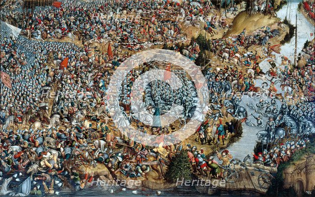 The Battle of Orsha, 1514 (between 1524 und 1530). Artist: Unknown