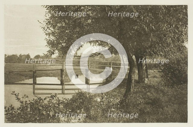 On the "Sow," Near Walton's House at Shallowford, 1880s. Creator: Peter Henry Emerson.