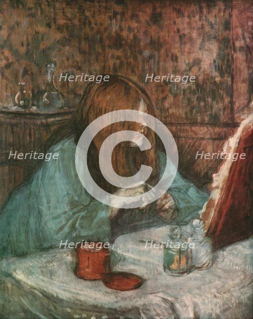 'Madame Poupoule at her Toilet', 1898, (1952). Creator: Henri de Toulouse-Lautrec.