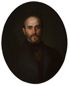 Portrait of Teofil Lenartowicz, between 1852-1856. Creator: Anton Teofil Kwiatkowski.