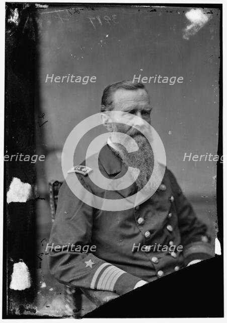 Admiral John Lorimer Worden, US Navy, between 1870 and 1880. Creator: Unknown.