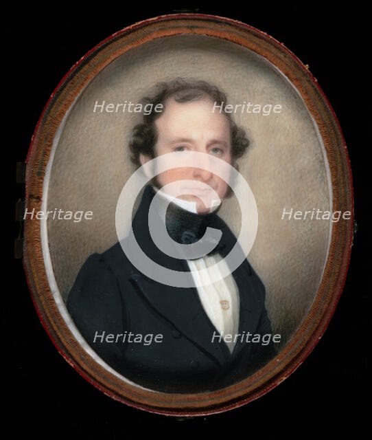 Joseph W. Faber, 1837. Creator: Charles Fraser.