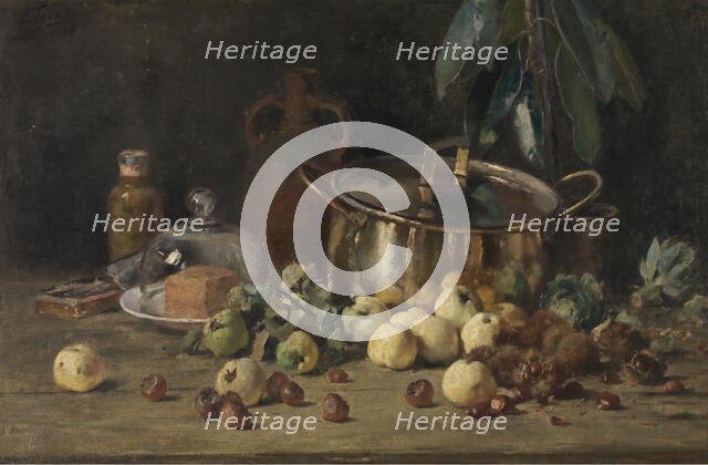 Still Life, 1889. Creator: Eugène Joors.