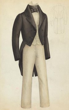 Boy's Coat and Trousers, c. 1940. Creator: Henry De Wolfe.