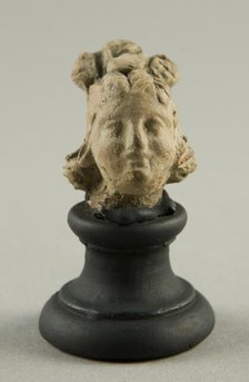 Head of a Woman with Crown, 3rd-1st century BCE. Creator: Unknown.