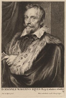 Jan van der Wouwer, probably 1626/1636. Creator: Anthony van Dyck.