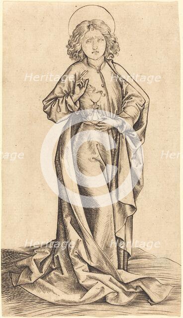 Saint John the Evangelist, c. 1480/1490. Creator: Master of the Catherine wheel.