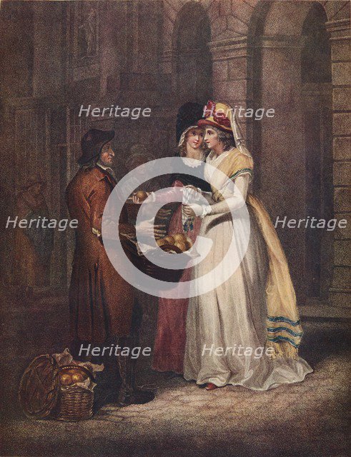 Cries of London, 3rd Plate, Sweet China Oranges, 1794, (1911). Artist: Unknown
