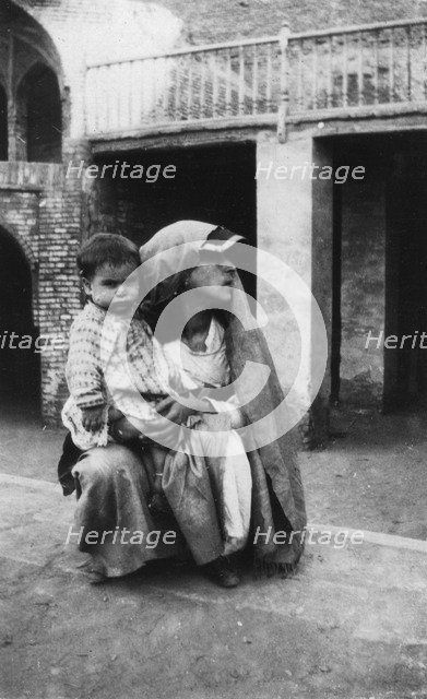 Persian woman and child, 1917-1919. Artist: Unknown