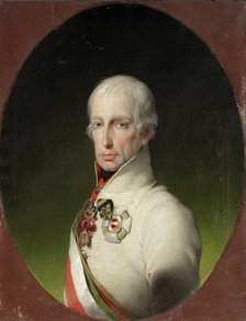 Portrait of Holy Roman Emperor Francis II (1768-1835), c. 1870.