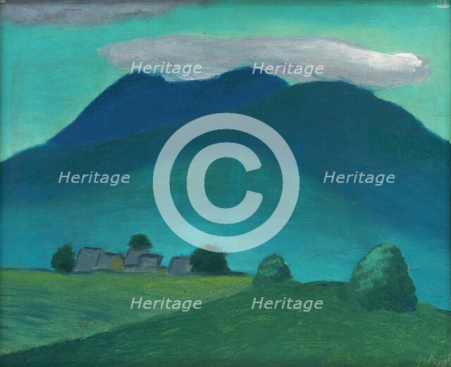 Early Evening, 1st half 20th century. Creator: Mikulas Galanda.