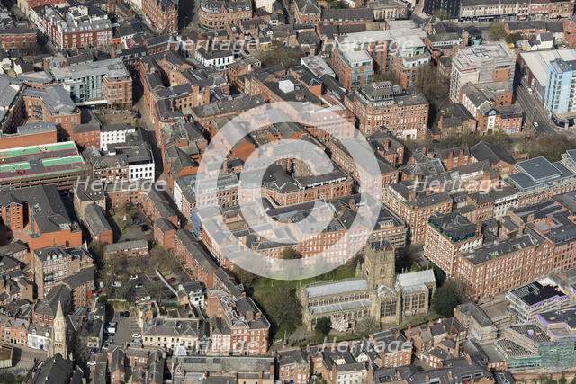 The Lace Market, part of Nottingham Heritage Action Zone, City of Nottingham, 2021. Creator: Damian Grady.