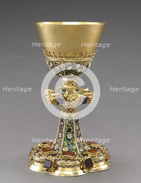 Chalice and Paten, c. 1450-1480. Creator: Unknown.