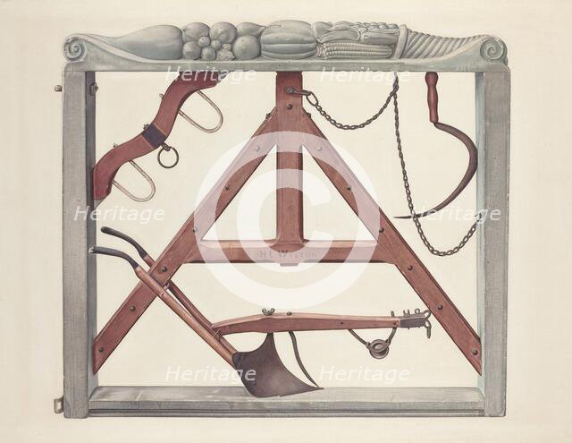 Gate, 1935/1942. Creator: Unknown.