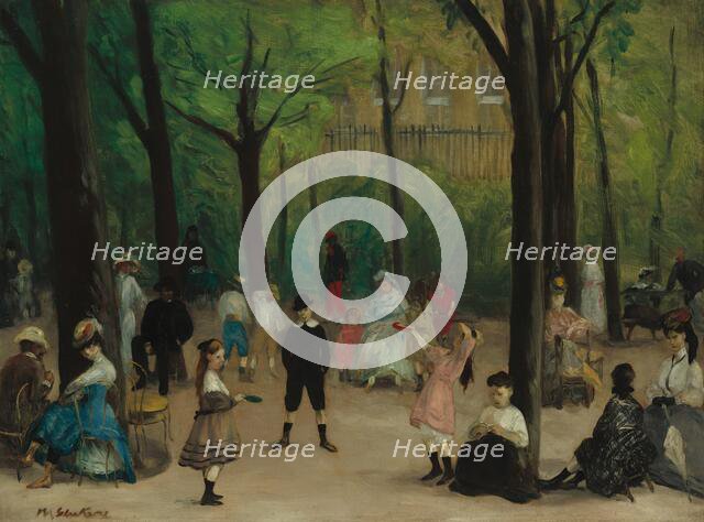 Luxembourg Gardens, 1906. Creator: William James Glackens.