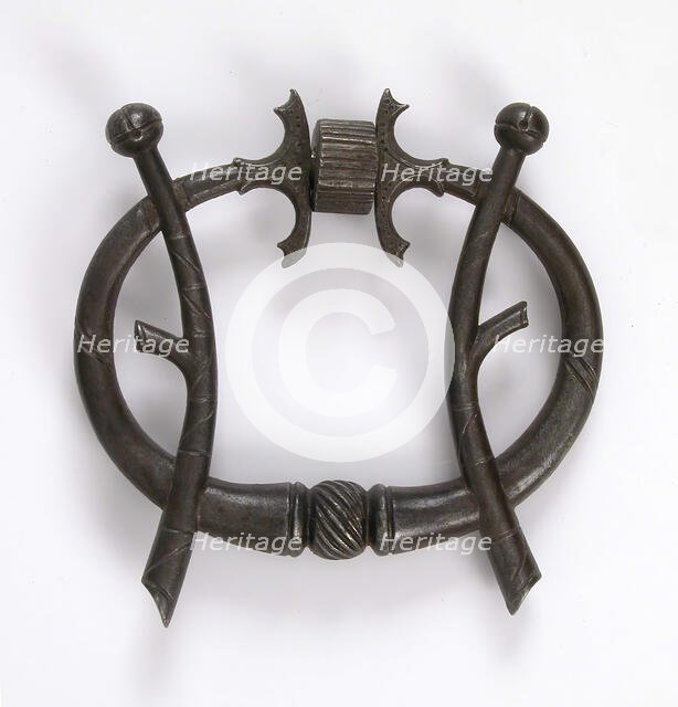 Door Handle, German, 16th century. Creator: Unknown.