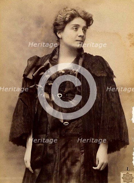 Eleonora Duse, Italian actress, 1896. Artist: Aime Dupont