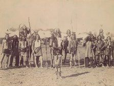 Sioux Indians, 1880s-90s. Creator: Unknown.