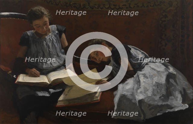 The Arntzenius Sisters, 1895. Creator: Tholen, Willem Bastiaan (1860-1931).