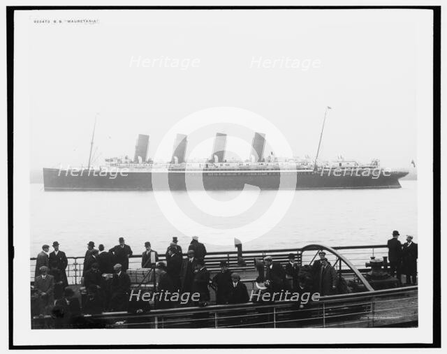 S.S. Mauretania, c1908. Creator: Unknown.