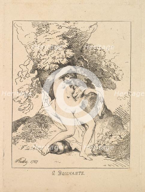 A Bacchante, 1787. Creator: Thomas Rowlandson.