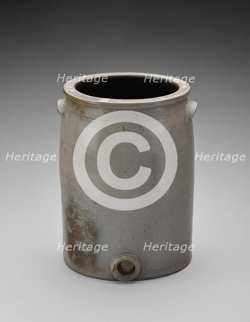 Jar with drain hole, about 1860-1880. Creator: George Unser.