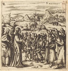 Christ Rebukes the Scribes and Pharisees, probably c. 1576/1580. Creator: Leonard Gaultier.