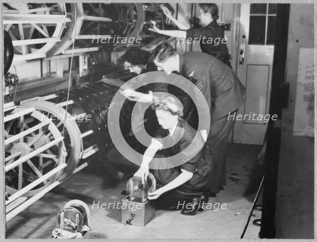 Royal Air Force No. 2 School of Photography, Palatine Road, Blackpool, 1942-1943. Creator: Barnet Saidman.