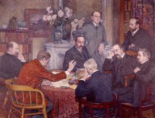 'The Lecture', 1903.  Artist: Théo van Rysselberghe