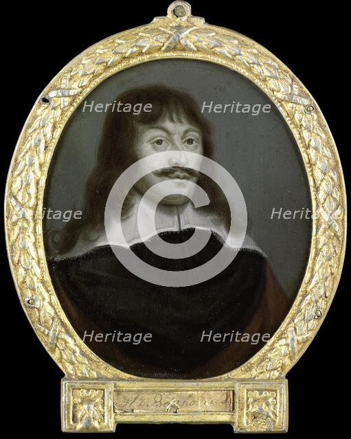 Portrait of Marcus Zuërius van Boxhorn, Historian and Professor at Leiden, 1700-1732. Creator: Arnoud van Halen.